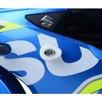 Aero Crash Protectors WHITE Suzuki GSX-R125 up to 2019