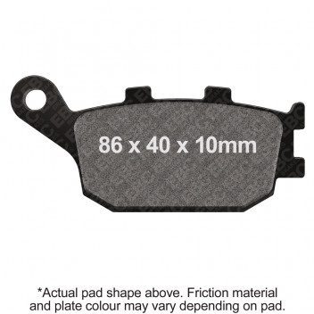 M/C DISC PAD SET - DMX