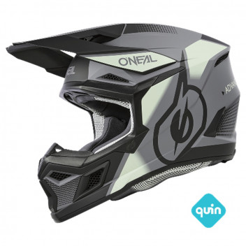 3SRS VISION V.24 BL/GREY LARGE 59/60 MX HELMET ONEAL