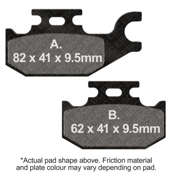 SXS Sintered Race Formula Pads