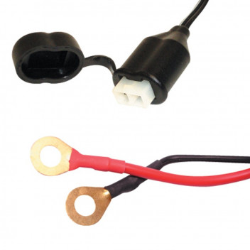 Connection leads with fused ri