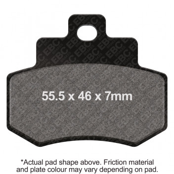 EBC SINTERED SCOOTER PAD