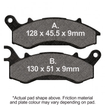 EBC Sintered All Terrain Pad Set