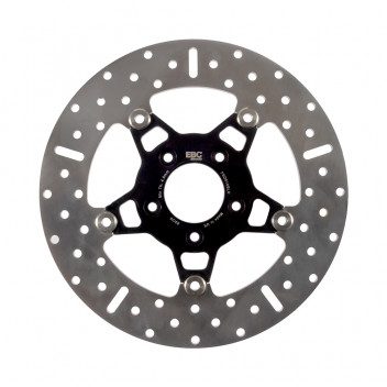 Front Floating 5 Bobbin Black Chrome Hub Narrow Band Disc