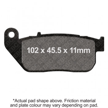 M/C DISC PAD SET - E391