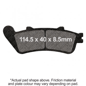 EBC Double H Sintered Street Pad