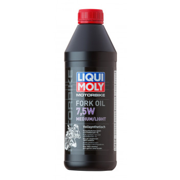 1LT MOTORBIKE FORK OIL 7.5W MEDIUM/LIGHT LIQUI MOLY