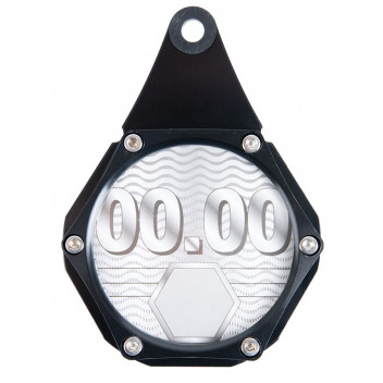 Hexagon Tax Disc Holder Black