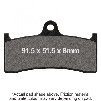 DOUBLE H SINTERED STREET PAD