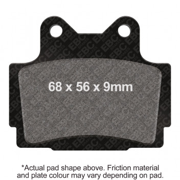 DOUBLE H SINTERED STREET PAD