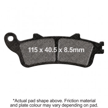 DOUBLE H SINTERED STREET PAD