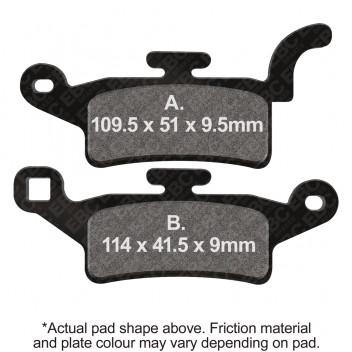 CARBON SCO SERIES PADS E391