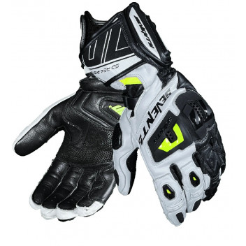 Large GLOVE SD-R24 PISTA MEN WHITE/BLACK/FLUOR YELLOW