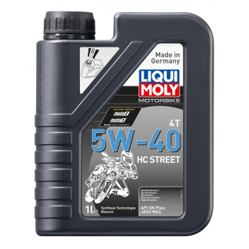 1LT MOTORBIKE 5W40 HC STREET LIQUI MOLY