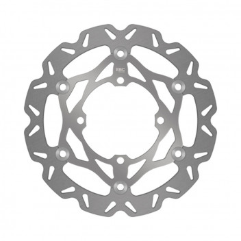 NEW PLAIN SILVER CENTER HUB OVERSIZE DISCS-280MM-C/W BRACKET