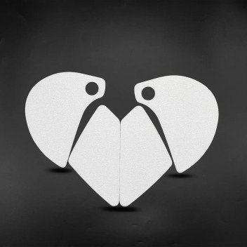 Yamaha MT-03 '06-'11 Tank Traction Grips : Clear 4-Grip Kit