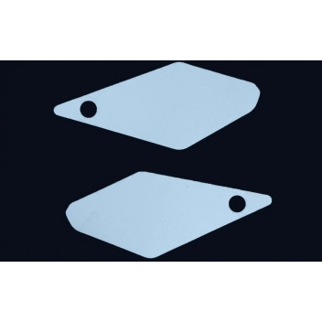 Honda CBR500R '13-'15/CB500F '13-'15  Traction Grips : Clear