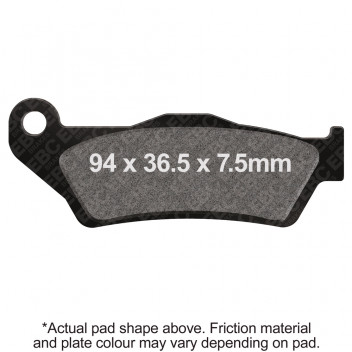 MOTORCYCLE DISC PAD SET
