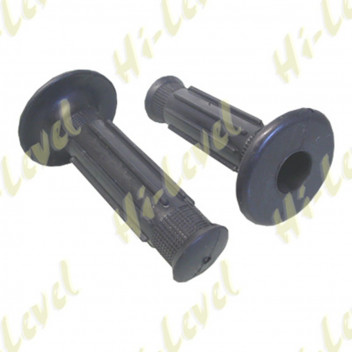 Handlebar Grips British Style Black to fit 7/8' Handlebars