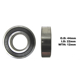 Bearing Koyo/JTEKT 60/22DDU(ID 22mm x OD 44mm x W 12mm)