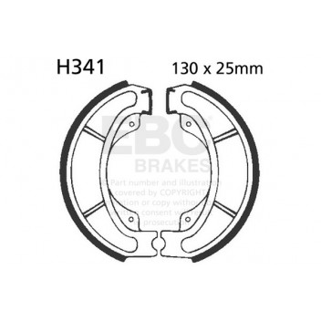 EBC BRAKE SHOE SET