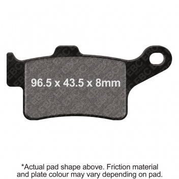 DOUBLE H SINTERED STREET PAD