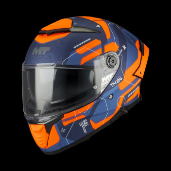 XL MT THUNDER 4 SV LUMEX C24 MATT BLUE AND ORANGE