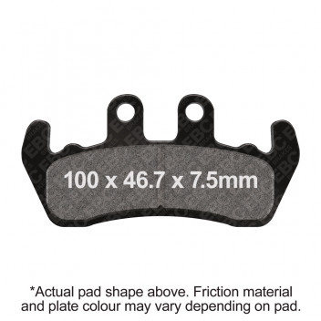 M/C DISC PAD SET - AF08