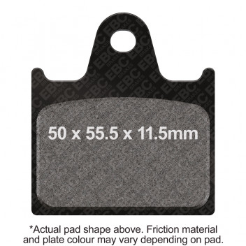M/C DISC PAD SET -DMX