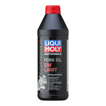 1LT MOTORBIKE FORK OIL 5W LIGHT LIQUI MOLY