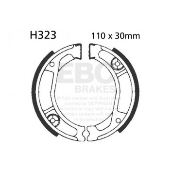 EBC BRAKE SHOE SET (5)