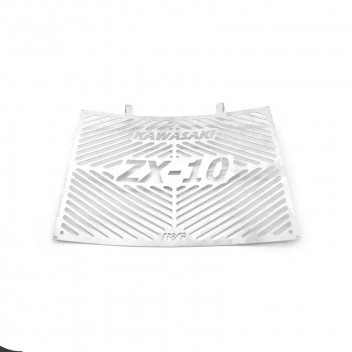 Branded Radiator Guard stainless - Kawasaki ZX-10R/RR '21-