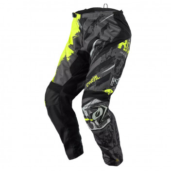 ELEMENT PANT RIDE BK/YEL 34/50 ONEAL BKLACK NEON YELLOW