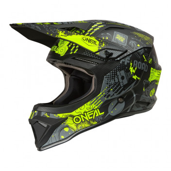 Large O'Neal 1SRS Youth Helmet VIBRANT black/neon y 49/50