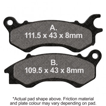 CARBON SCO SERIES PADS E391