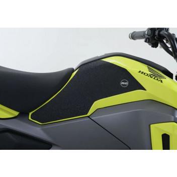 Honda MSX125 (Grom) 2016-2020 Traction Grips : BLACK 2-Grip