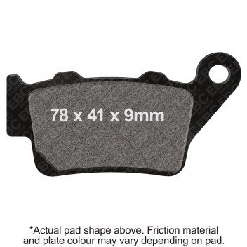 MOTORCYCLE DISC PAD SET