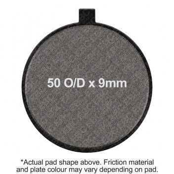 Race Pad Only/New Sintered Race Pad (Not For Highway Use)