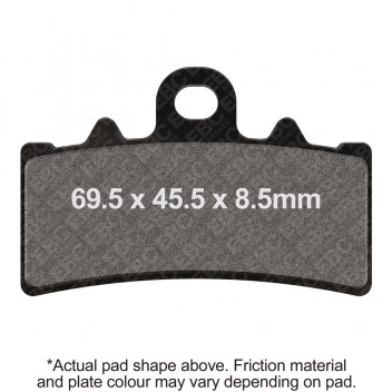 DOUBLE H SINTERED STREET PAD