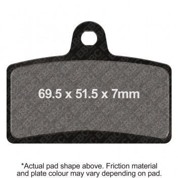M/C DISC PAD SET