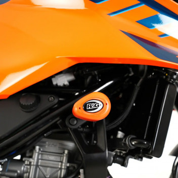 Aero Crash Protectors (ORANGE) KTM 125/250/390 Duke '24-