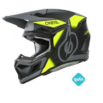 Xtra Small O'Neal 3SRS Helmet VISION black/neon yellow/gray