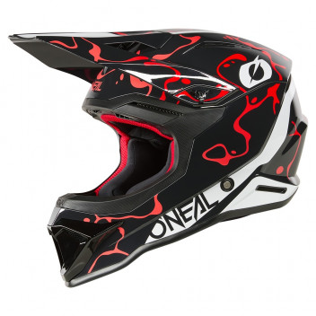 Medium O'Neal 1SRS Helmet SPLASH V.26 black/red(57/58)