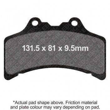 M/C DISC PAD SET - DMX