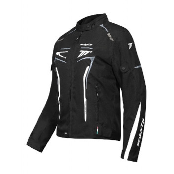 LARGE JACKET SD-JR67 PISTON MEN BLACK/GREY/WHITE