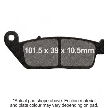 EBC SINTERED SCOOTER DISC PAD SET