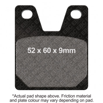 MOTORCYCLE DISC PAD SET DMX
