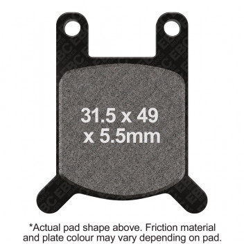 M/C DISC PAD SET -(5)