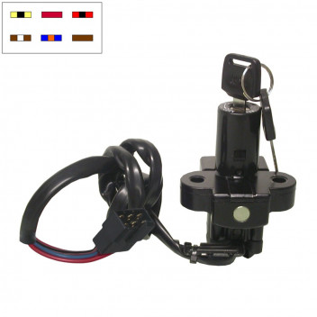 Ignition Switch Honda CBR5006001000FHJKL 87-91(6 Wires)