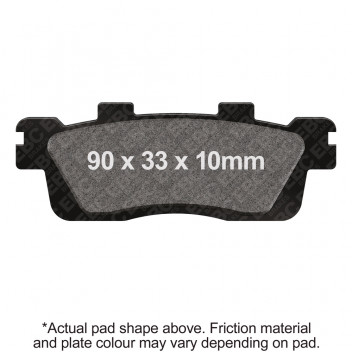 EBC SINTERED SCOOTER DISC PADS